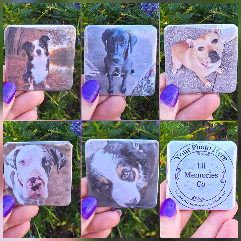 06x Custom Photo Magnets