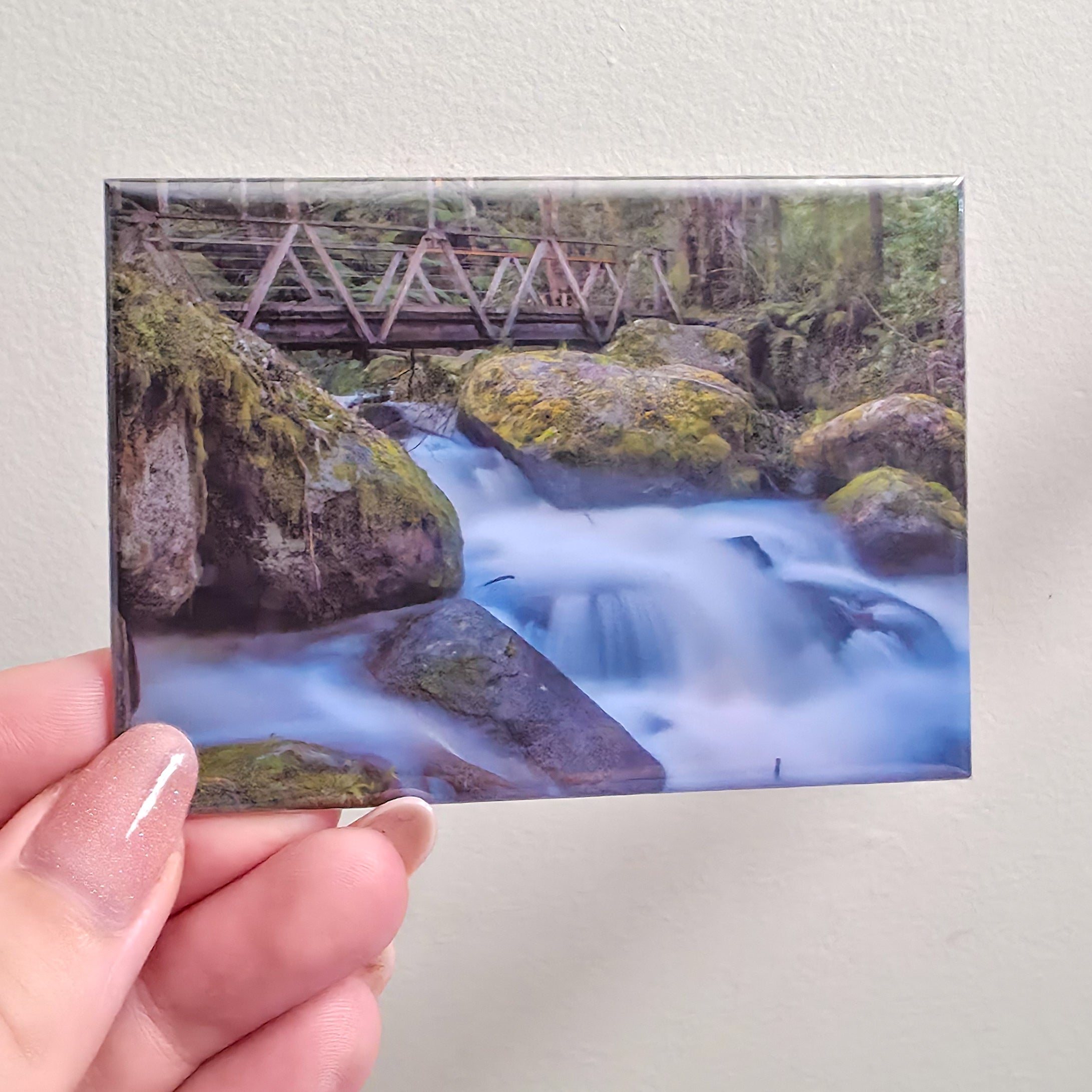 04x Rectangle Custom Photo Magnets