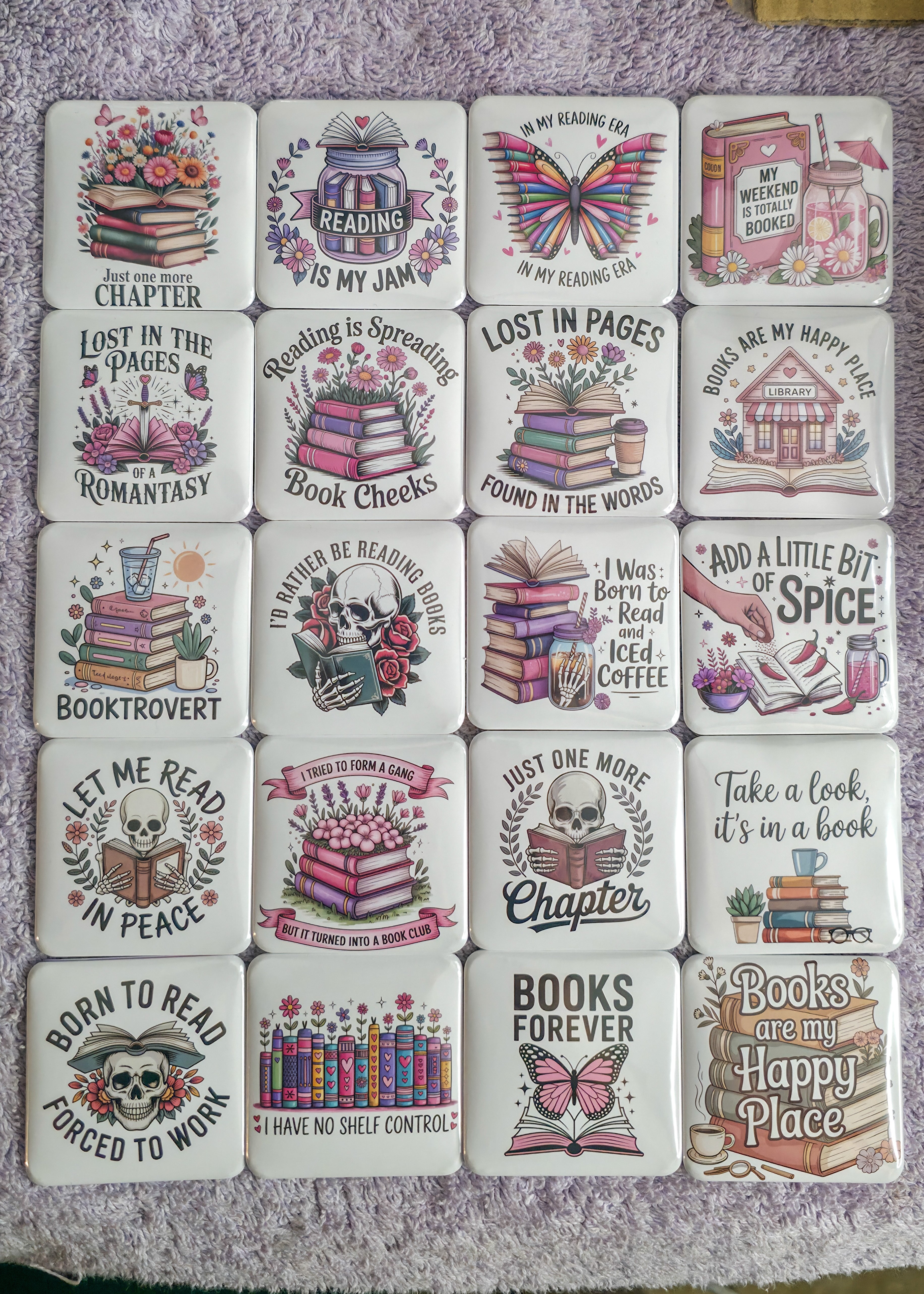 Bookish Magnets
