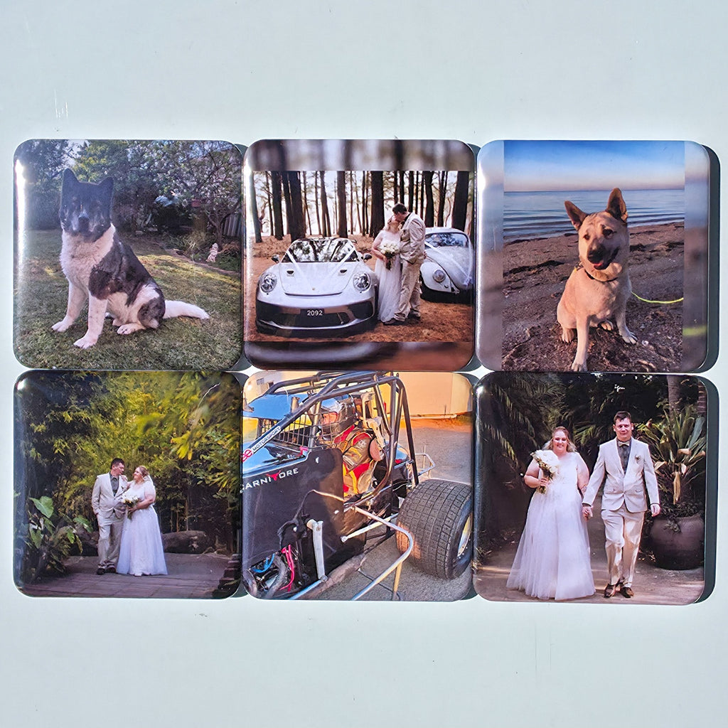 06x Custom Photo Magnets