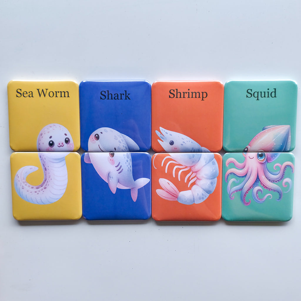Sea Animals - Animal Matching